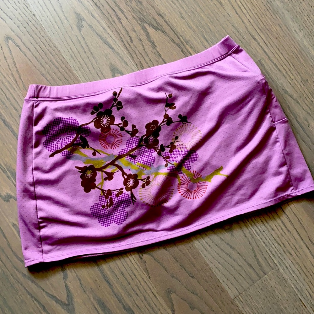 Athleta Printed Running Tennis Skort M